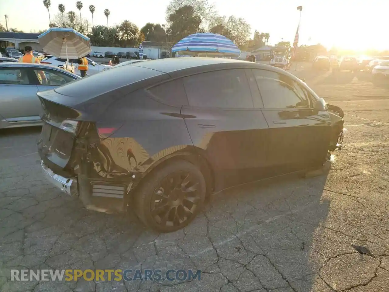 3 Photograph of a damaged car 7SAYGDEE7PA143291 TESLA MODEL Y 2023