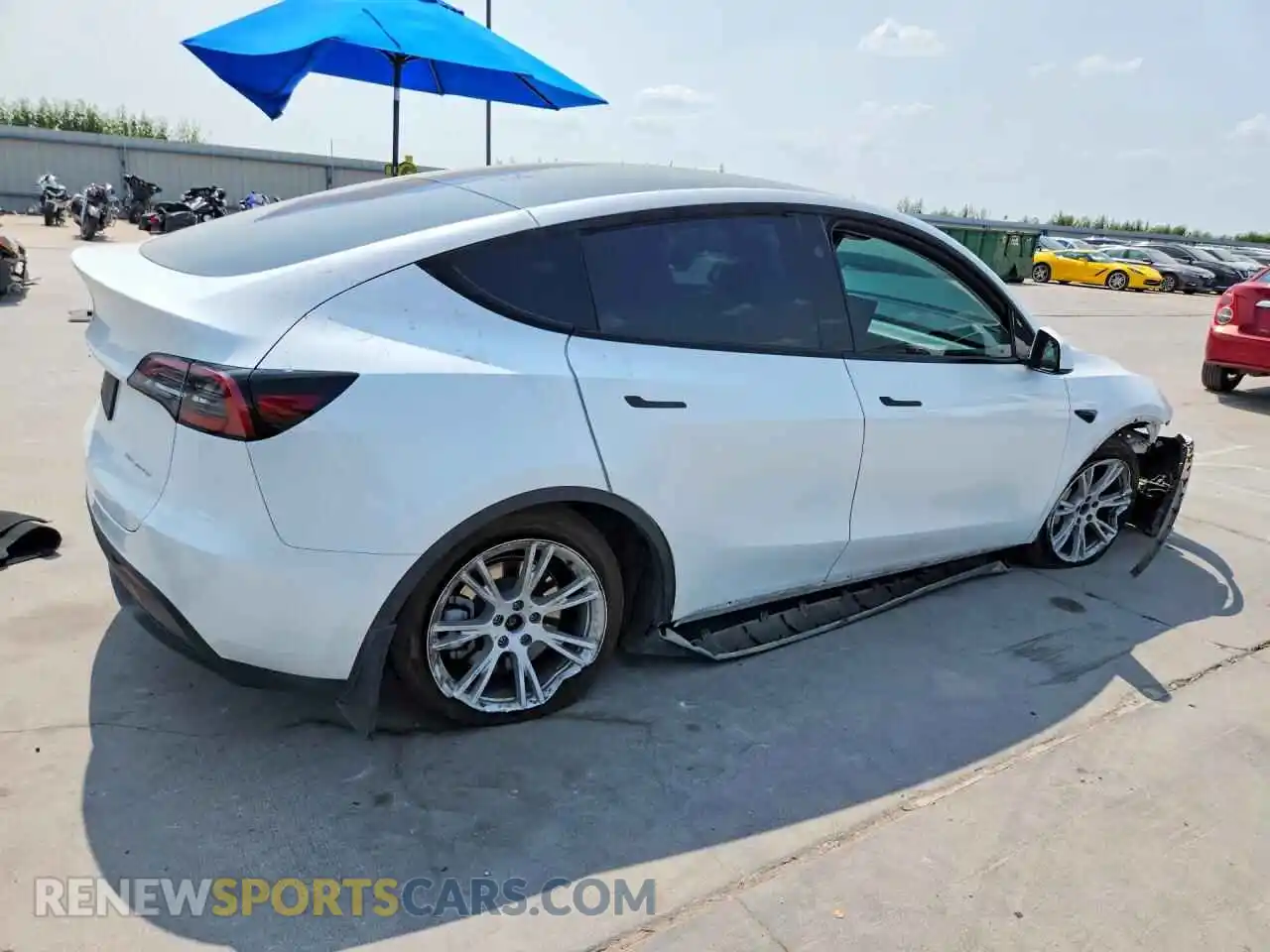 3 Photograph of a damaged car 7SAYGDEE7PA147566 TESLA MODEL Y 2023