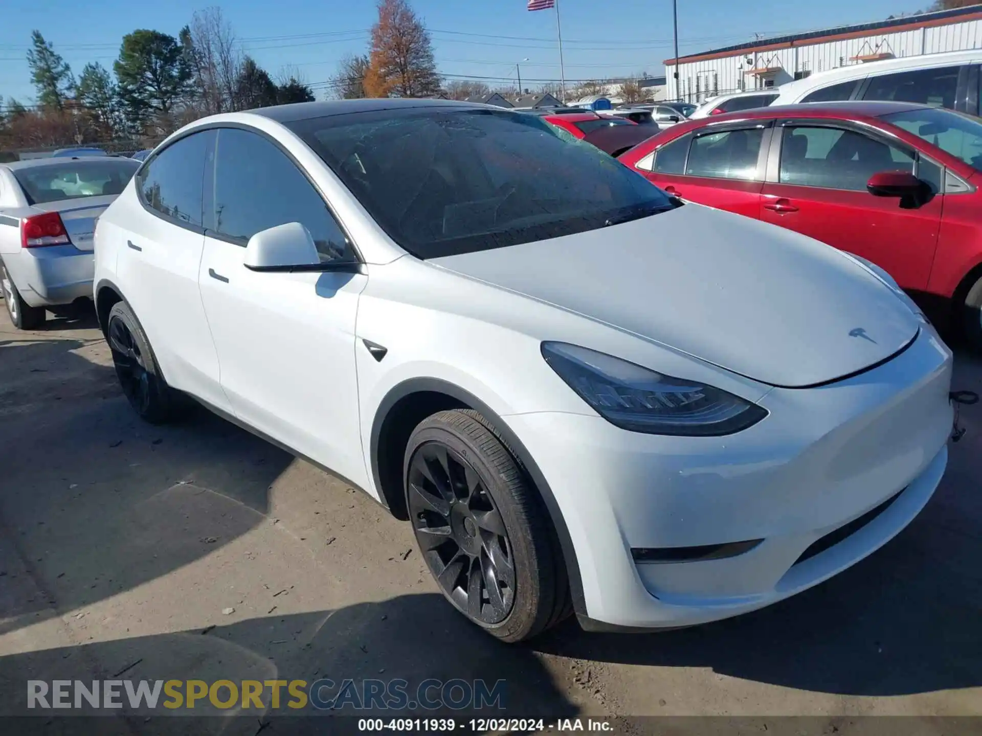 1 Photograph of a damaged car 7SAYGDEE7PA151195 TESLA MODEL Y 2023