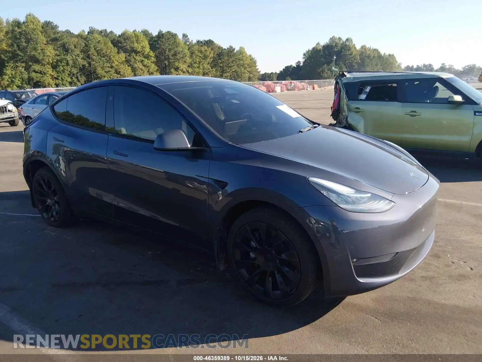 1 Photograph of a damaged car 7SAYGDEE7PA151200 TESLA MODEL Y 2023