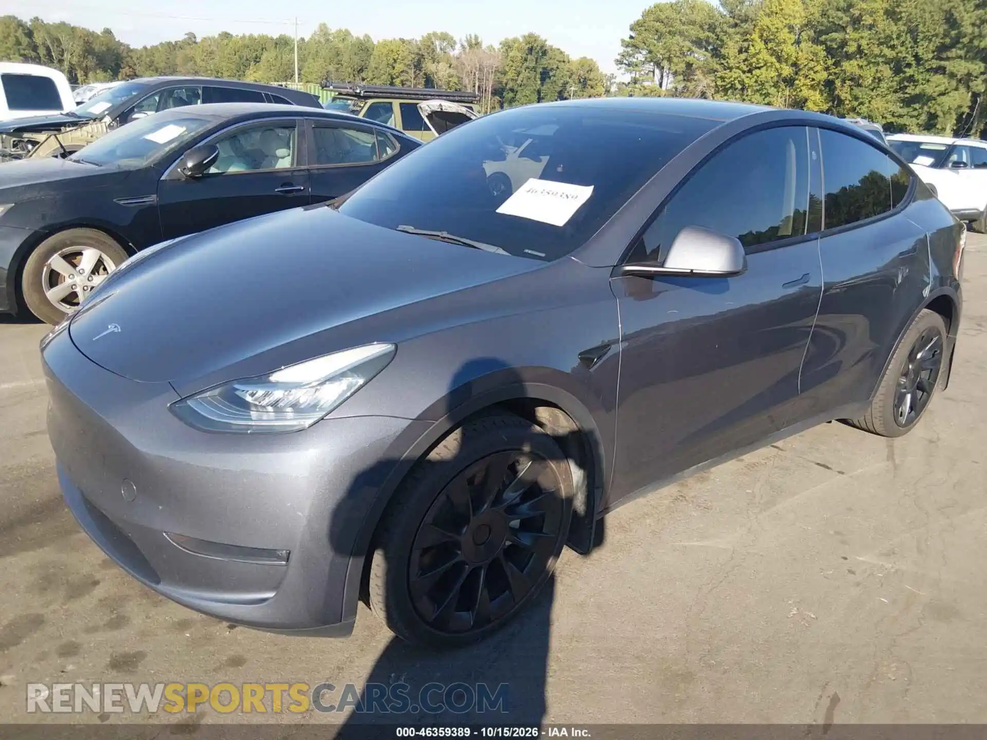 2 Photograph of a damaged car 7SAYGDEE7PA151200 TESLA MODEL Y 2023