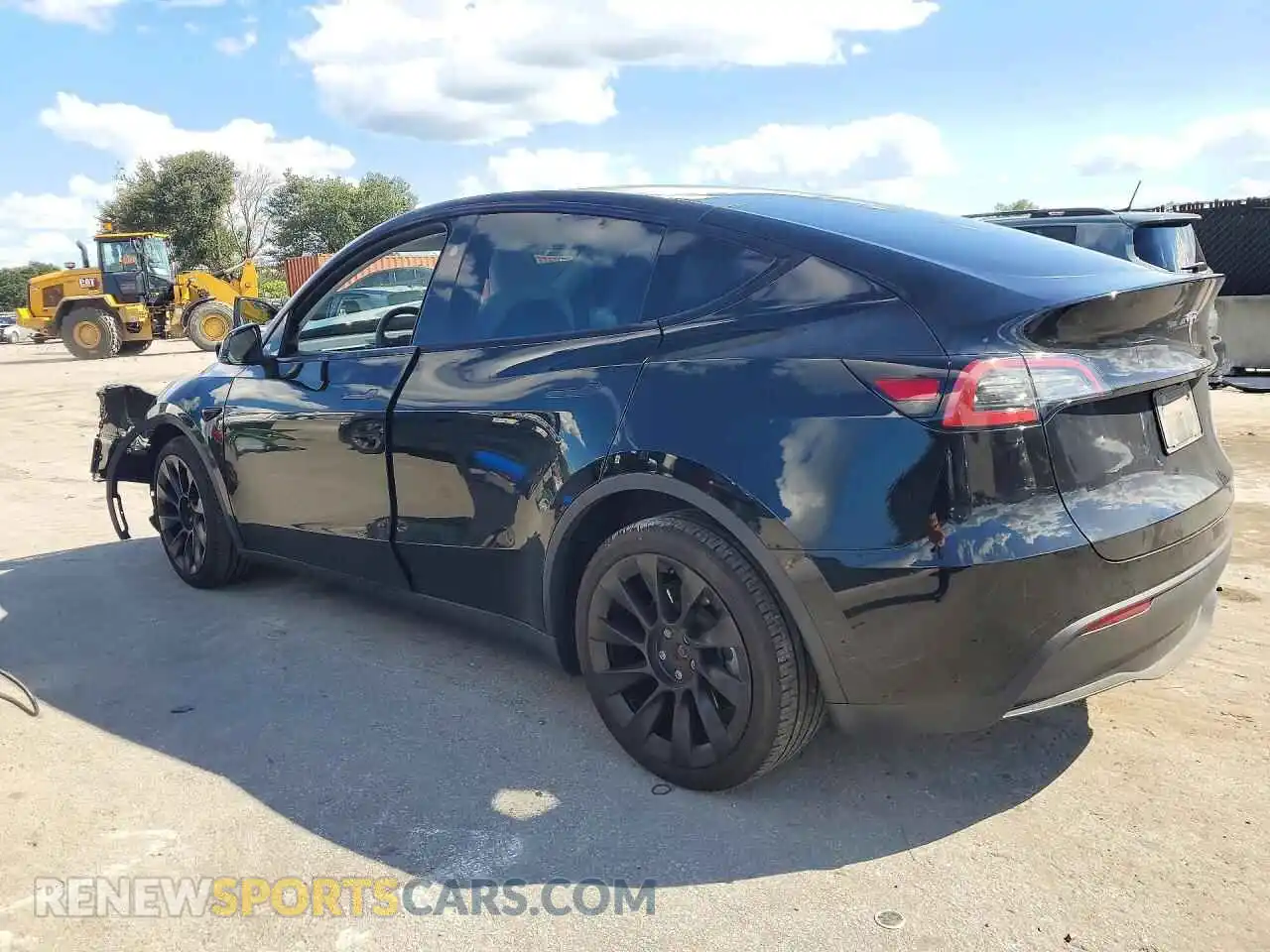 2 Фотография поврежденного автомобиля 7SAYGDEE7PA162245 TESLA MODEL Y 2023