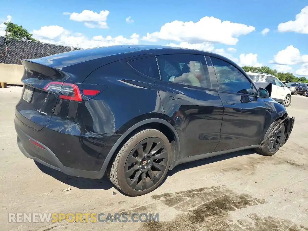 3 Фотография поврежденного автомобиля 7SAYGDEE7PA162245 TESLA MODEL Y 2023