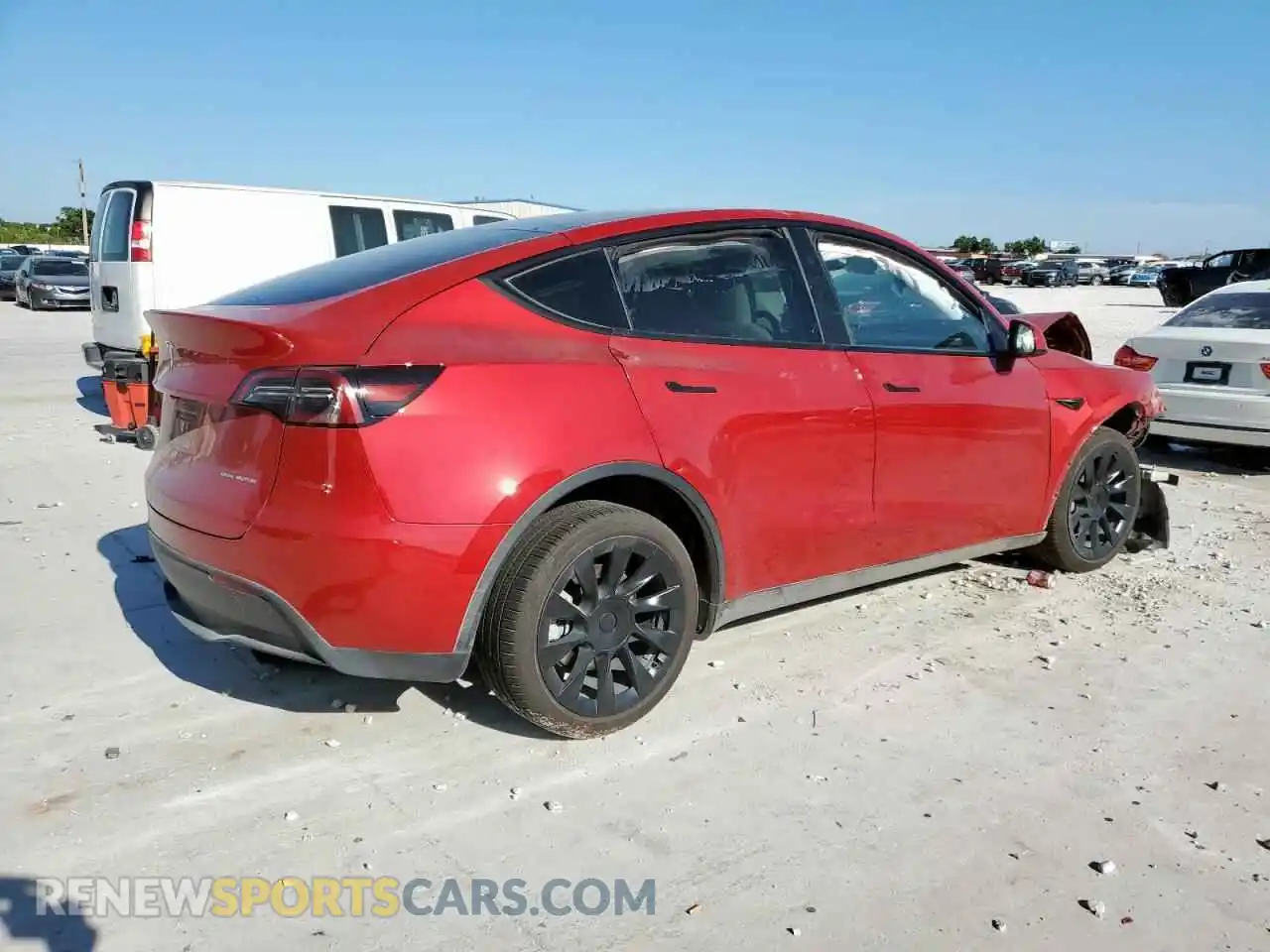 3 Photograph of a damaged car 7SAYGDEE7PA167705 TESLA MODEL Y 2023