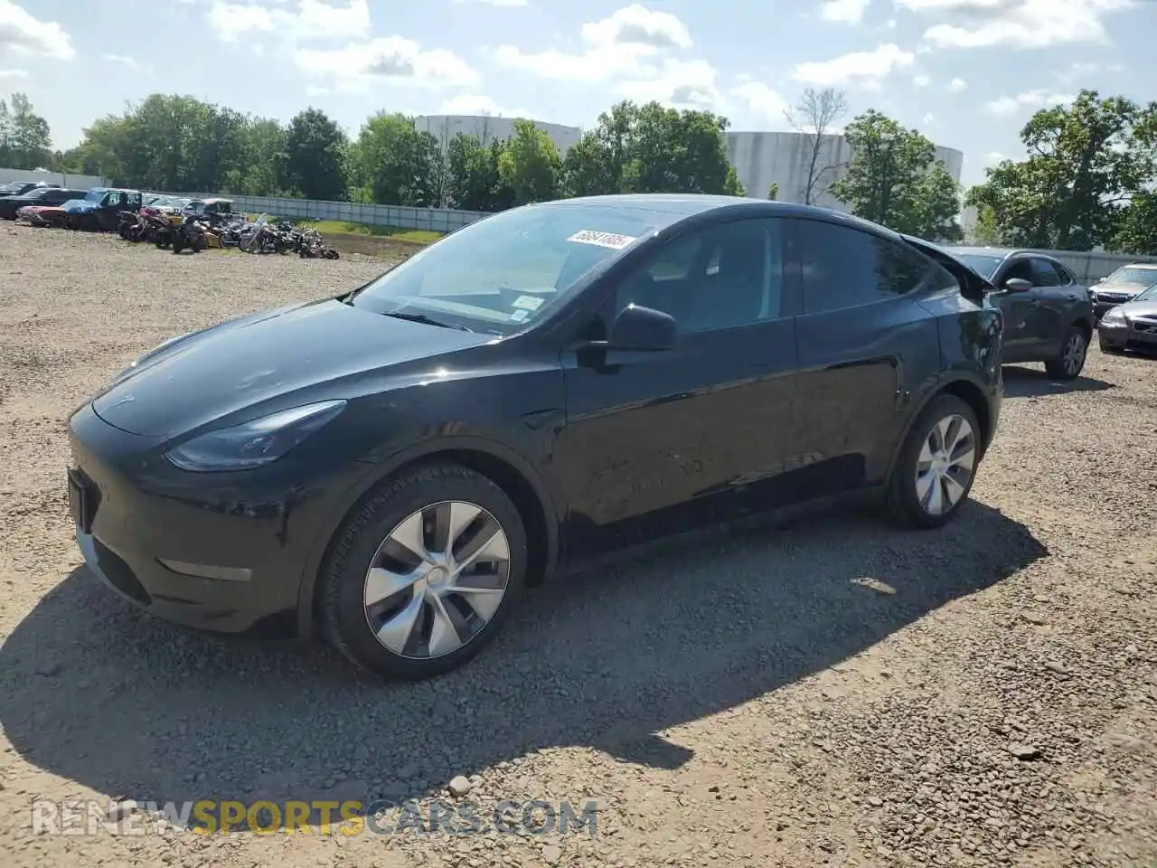 1 Photograph of a damaged car 7SAYGDEE7PA174623 TESLA MODEL Y 2023