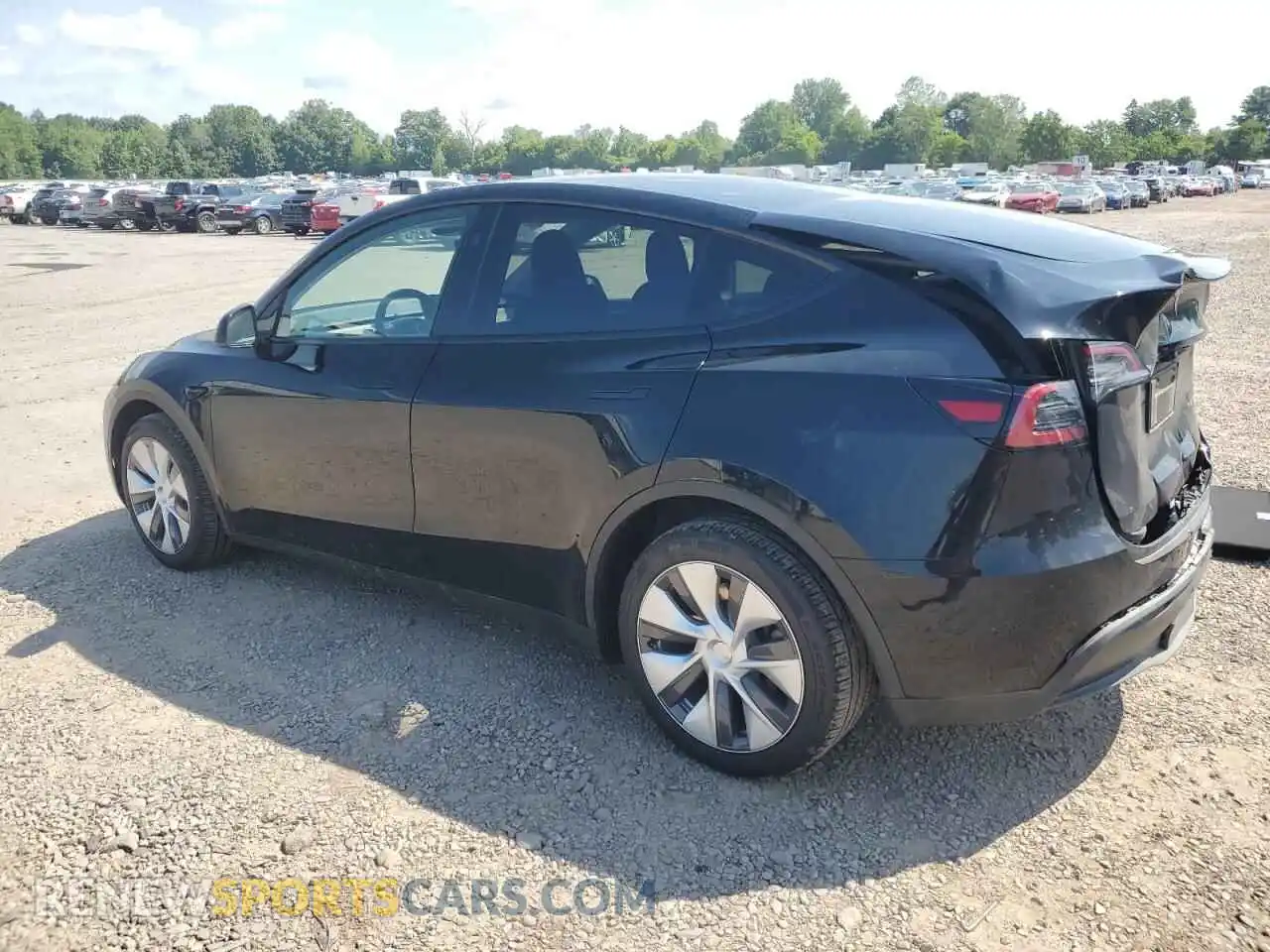 2 Photograph of a damaged car 7SAYGDEE7PA174623 TESLA MODEL Y 2023