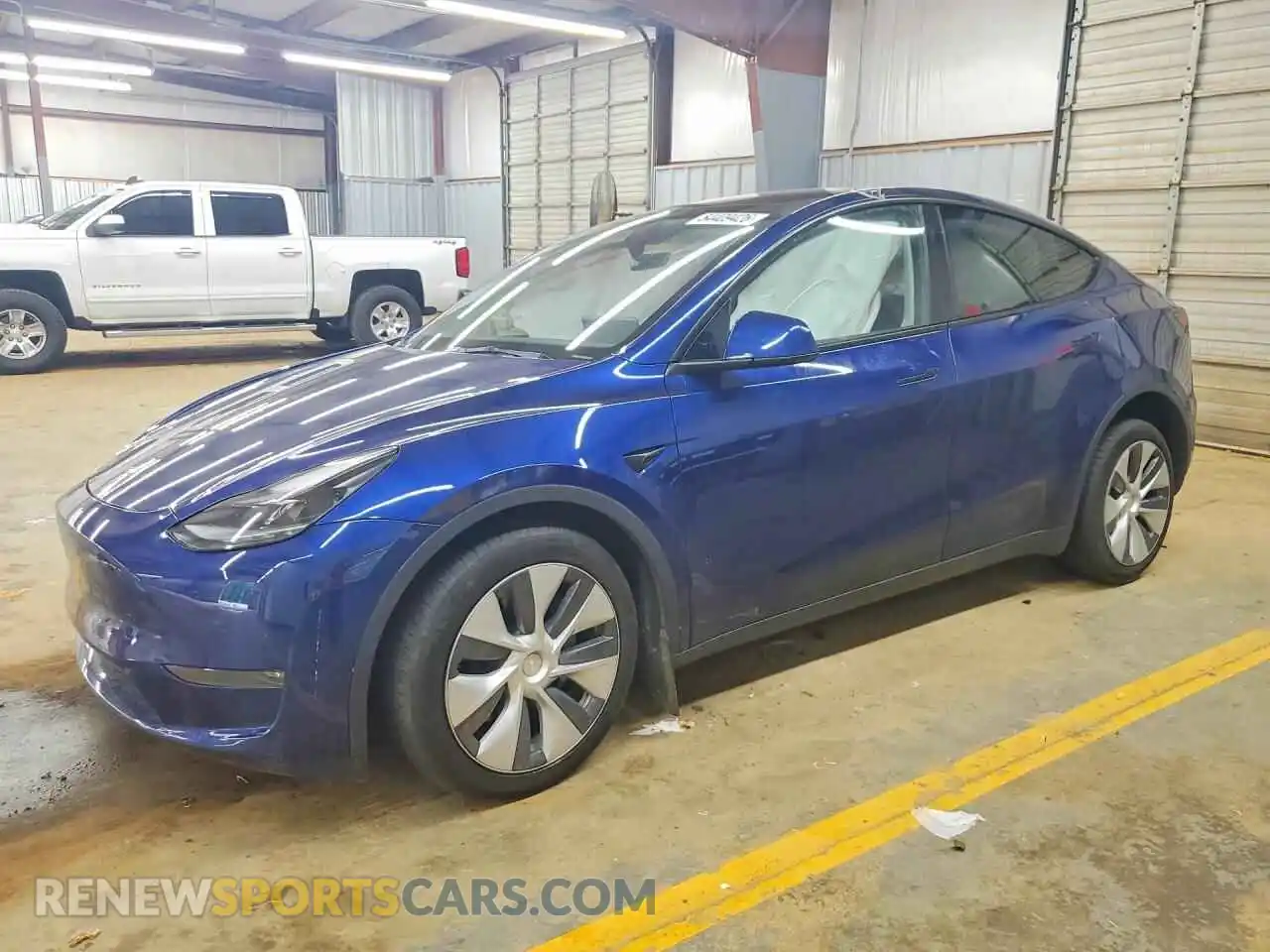 1 Photograph of a damaged car 7SAYGDEE7PA177893 TESLA MODEL Y 2023