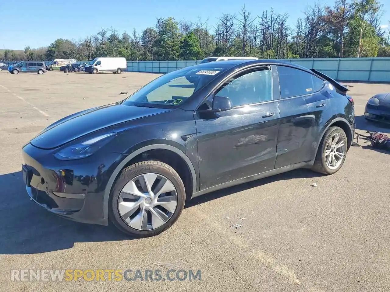 1 Photograph of a damaged car 7SAYGDEE7PA178753 TESLA MODEL Y 2023