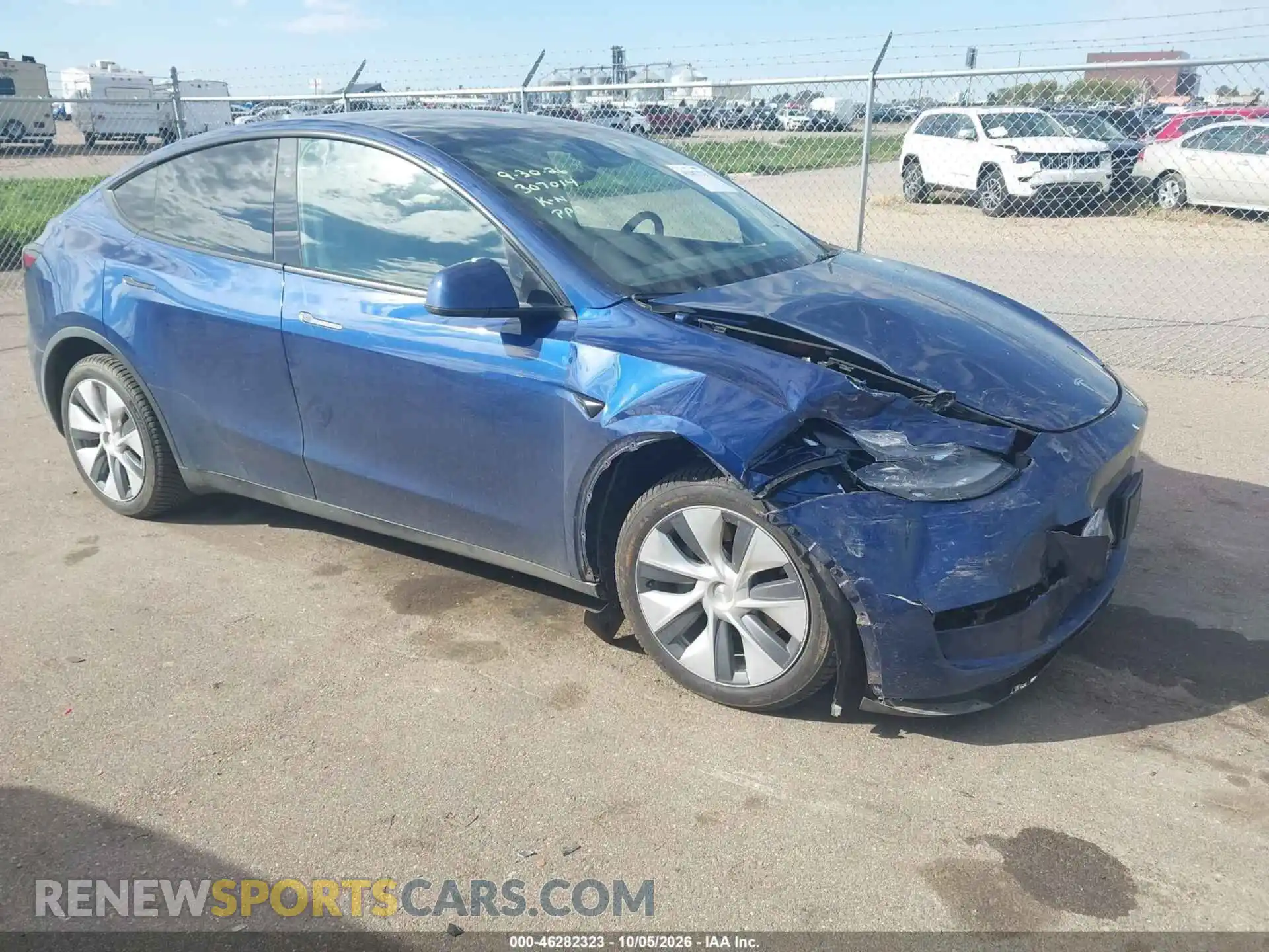 1 Фотография поврежденного автомобиля 7SAYGDEE7PA179966 TESLA MODEL Y 2023