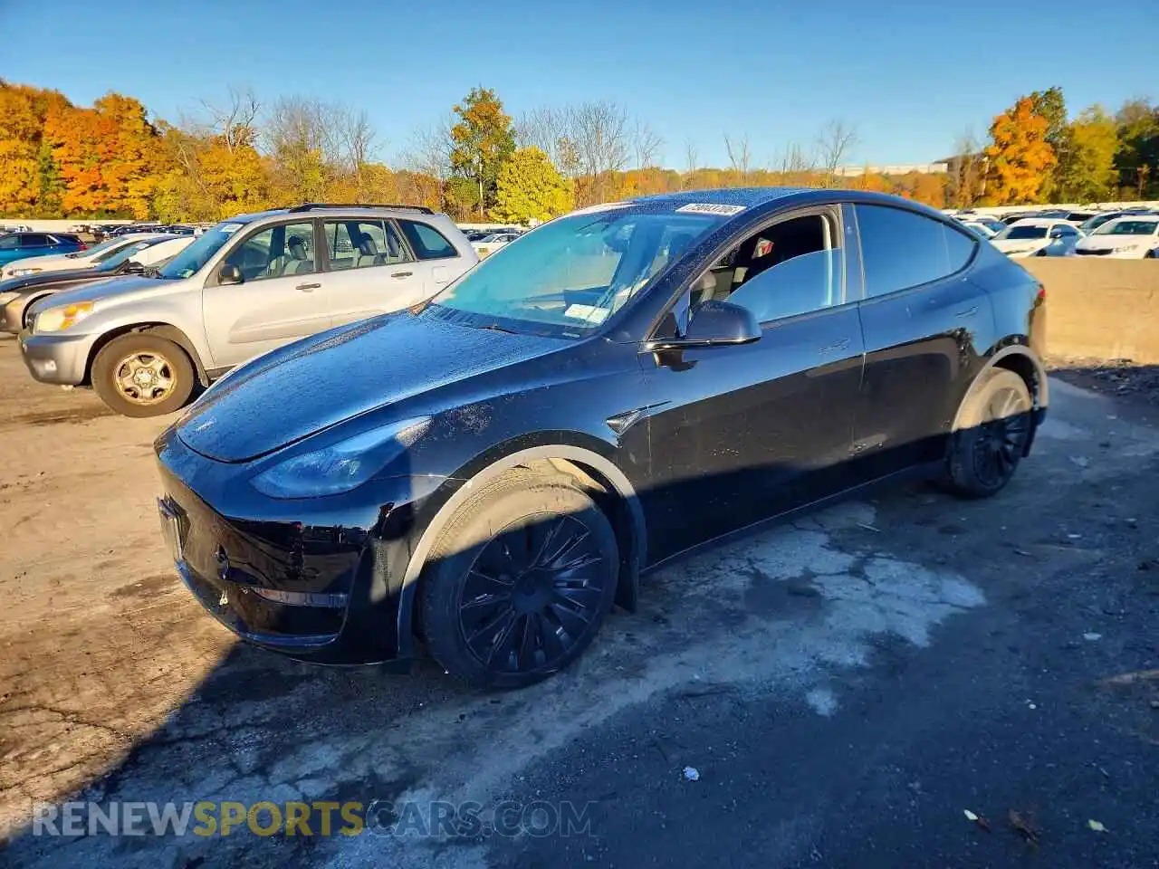 1 fotografías del automóvil dañado 7SAYGDEE7PA181796 TESLA MODEL Y 2023