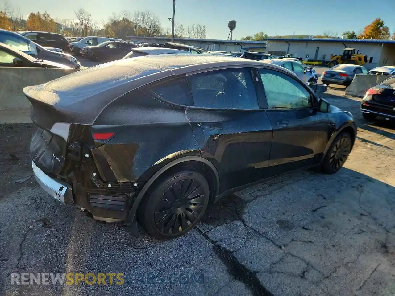 3 fotografías del automóvil dañado 7SAYGDEE7PA181796 TESLA MODEL Y 2023