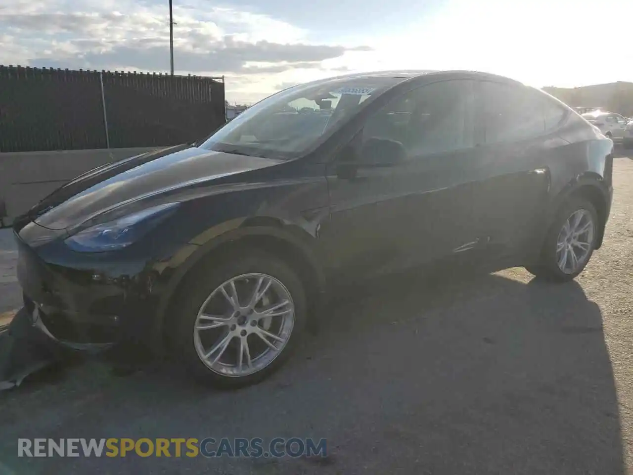 1 Photograph of a damaged car 7SAYGDEE7PA182866 TESLA MODEL Y 2023