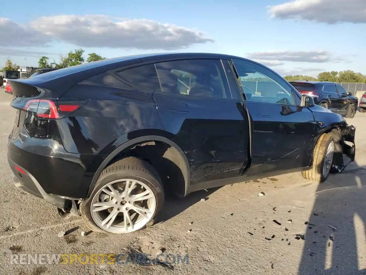 3 Photograph of a damaged car 7SAYGDEE7PA182866 TESLA MODEL Y 2023