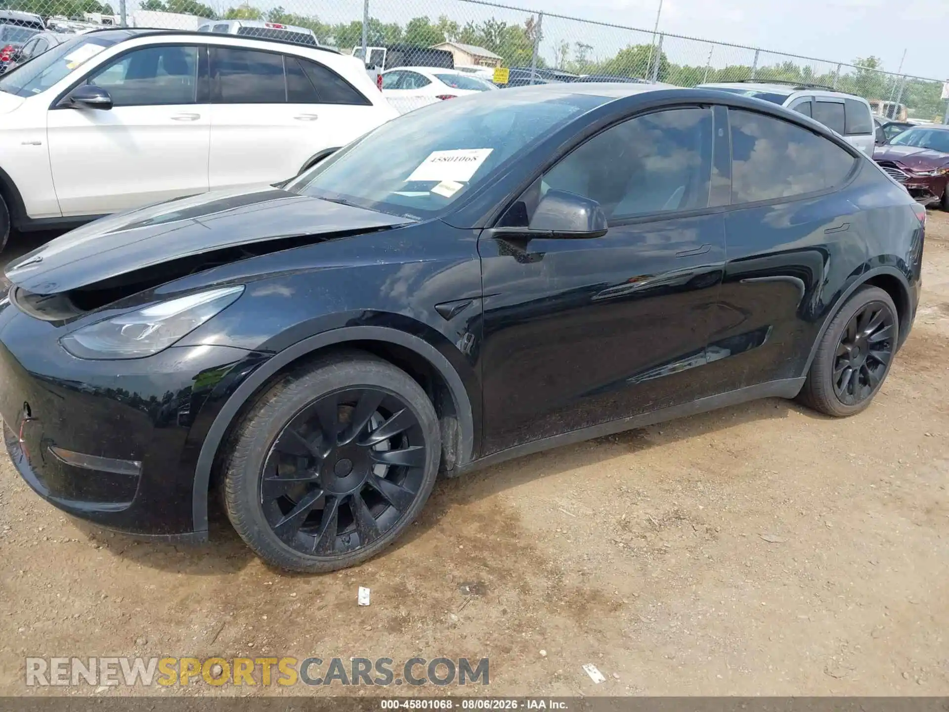 2 Фотография поврежденного автомобиля 7SAYGDEE7PA185394 TESLA MODEL Y 2023