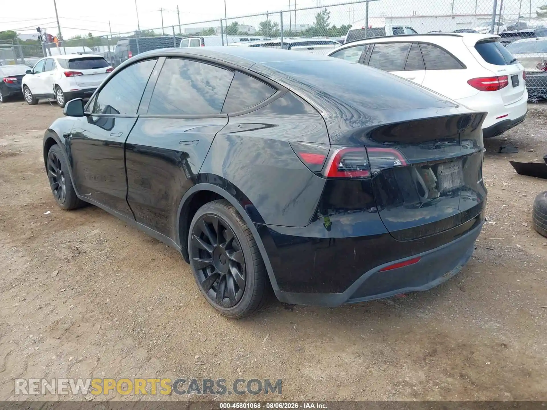 3 Фотография поврежденного автомобиля 7SAYGDEE7PA185394 TESLA MODEL Y 2023