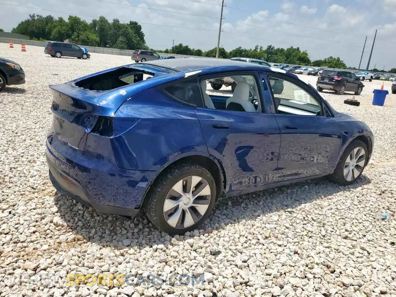 3 Photograph of a damaged car 7SAYGDEE7PA195018 TESLA MODEL Y 2023