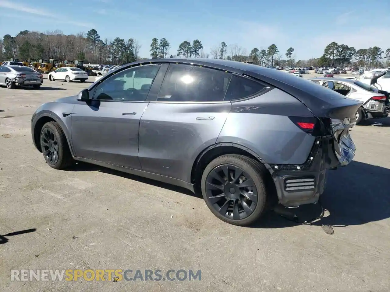2 Photograph of a damaged car 7SAYGDEE7PA199666 TESLA MODEL Y 2023