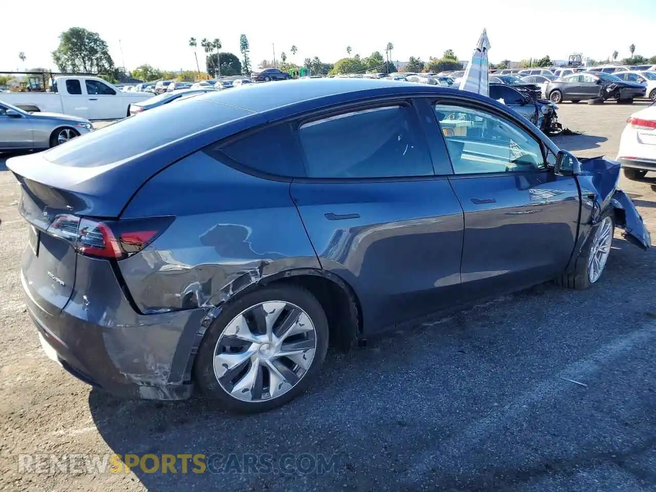 3 Photograph of a damaged car 7SAYGDEE7PA208544 TESLA MODEL Y 2023