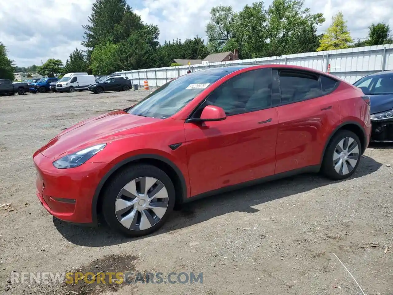 1 Photograph of a damaged car 7SAYGDEE7PA208981 TESLA MODEL Y 2023