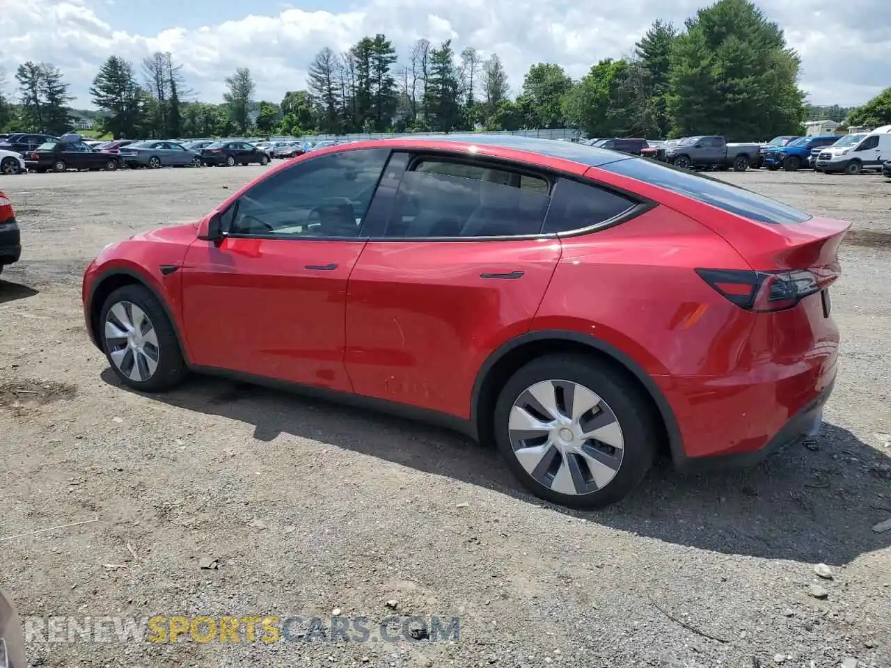 2 Photograph of a damaged car 7SAYGDEE7PA208981 TESLA MODEL Y 2023