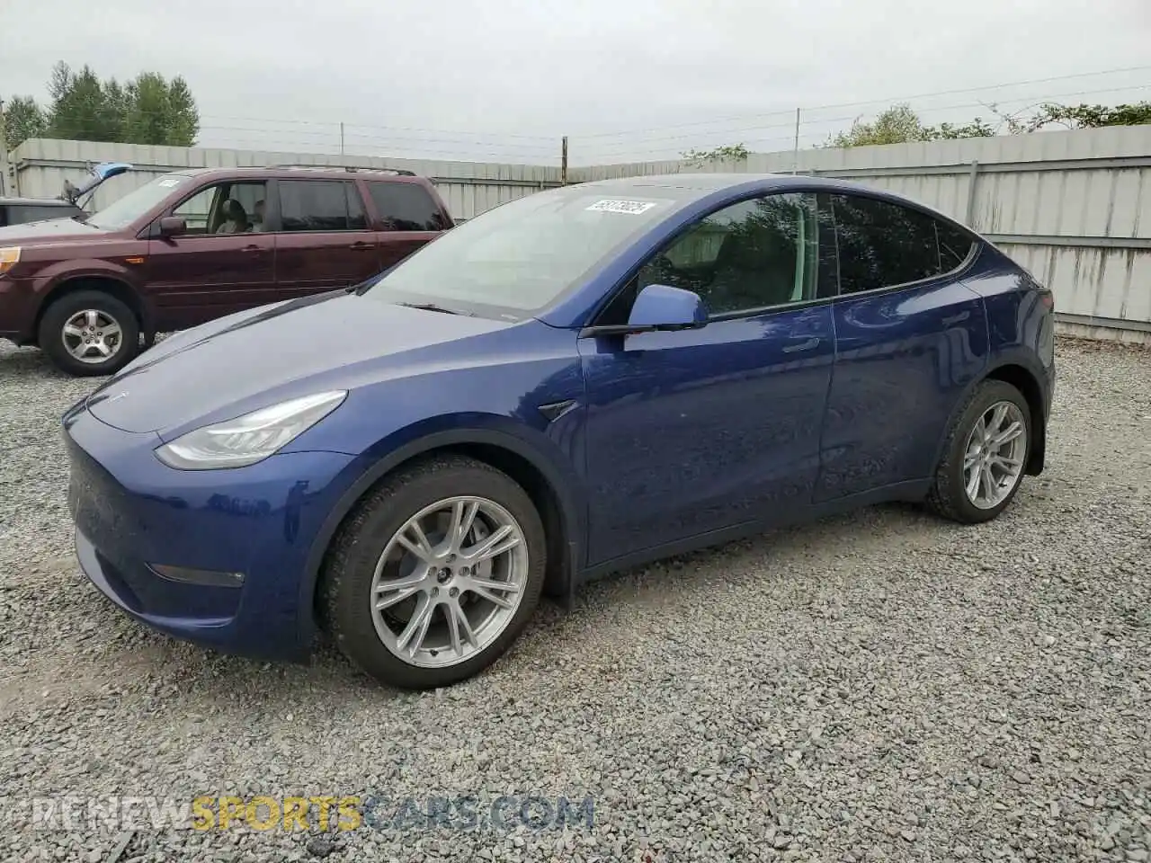 1 Photograph of a damaged car 7SAYGDEE7PF582428 TESLA MODEL Y 2023
