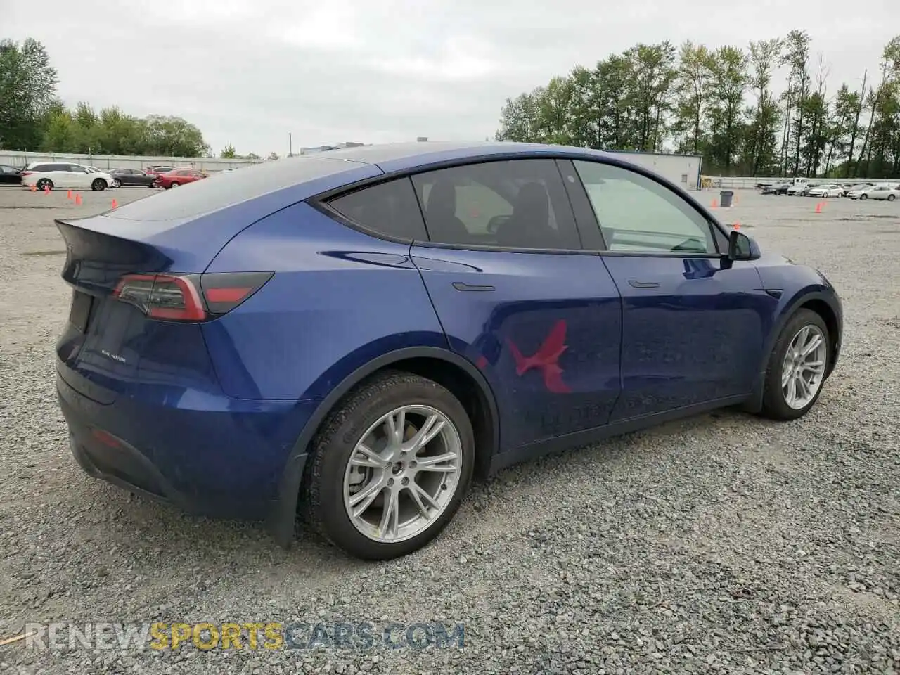 3 Photograph of a damaged car 7SAYGDEE7PF582428 TESLA MODEL Y 2023
