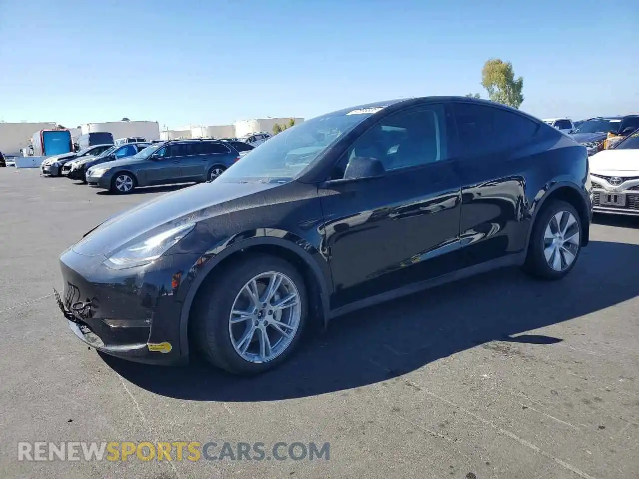 1 Фотография поврежденного автомобиля 7SAYGDEE7PF588231 TESLA MODEL Y 2023