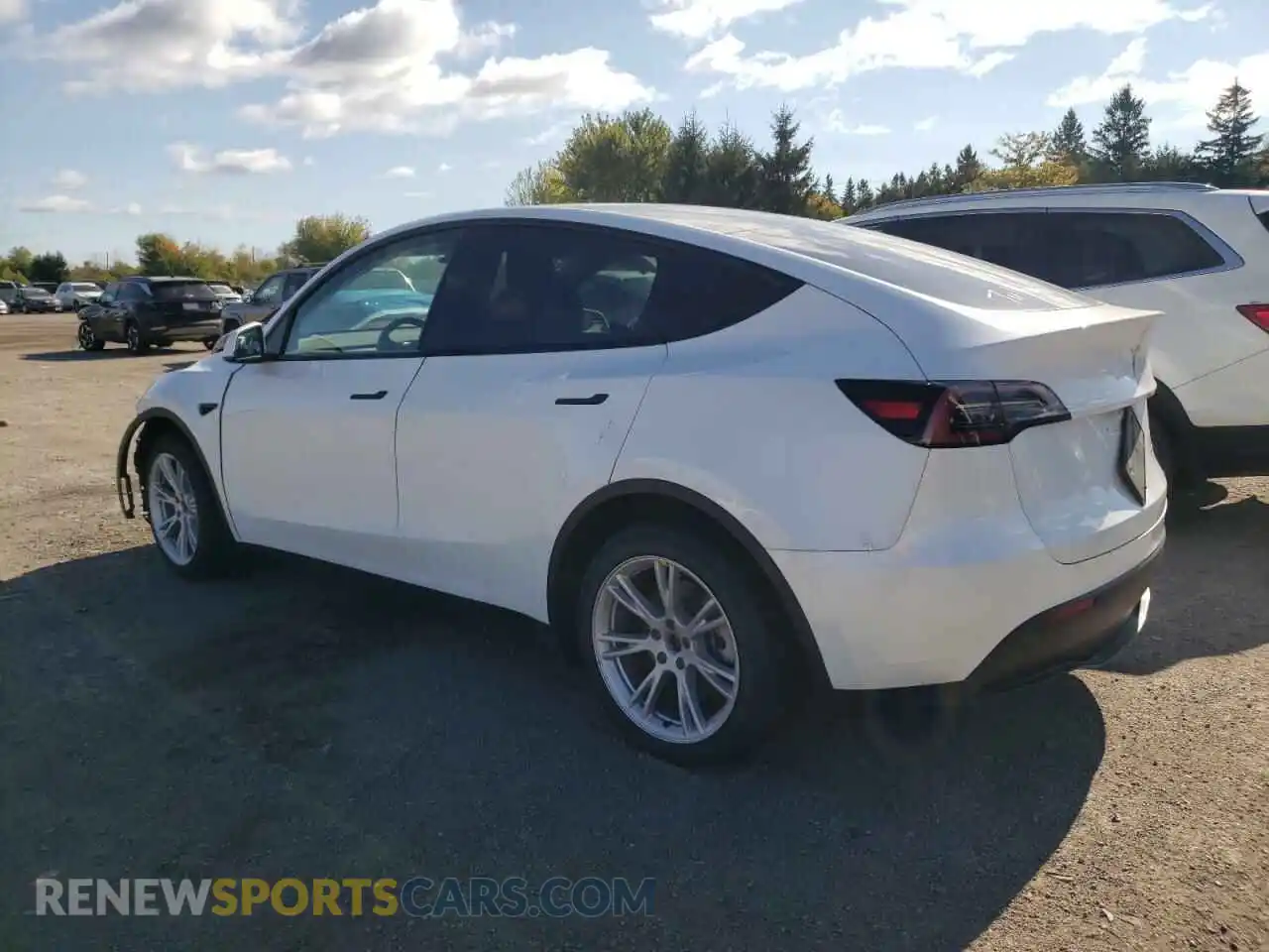 2 Photograph of a damaged car 7SAYGDEE7PF597317 TESLA MODEL Y 2023