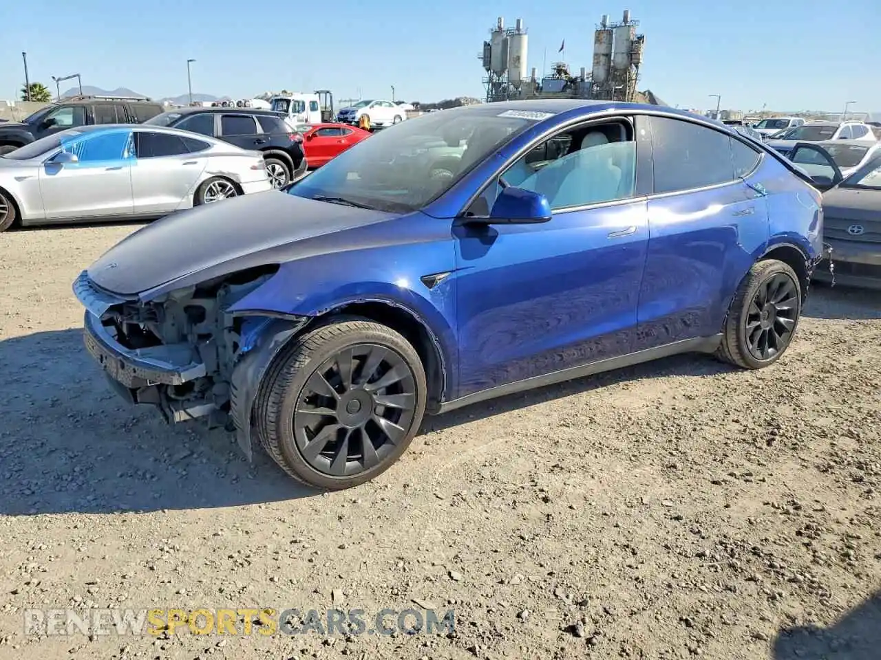 1 Photograph of a damaged car 7SAYGDEE7PF610289 TESLA MODEL Y 2023