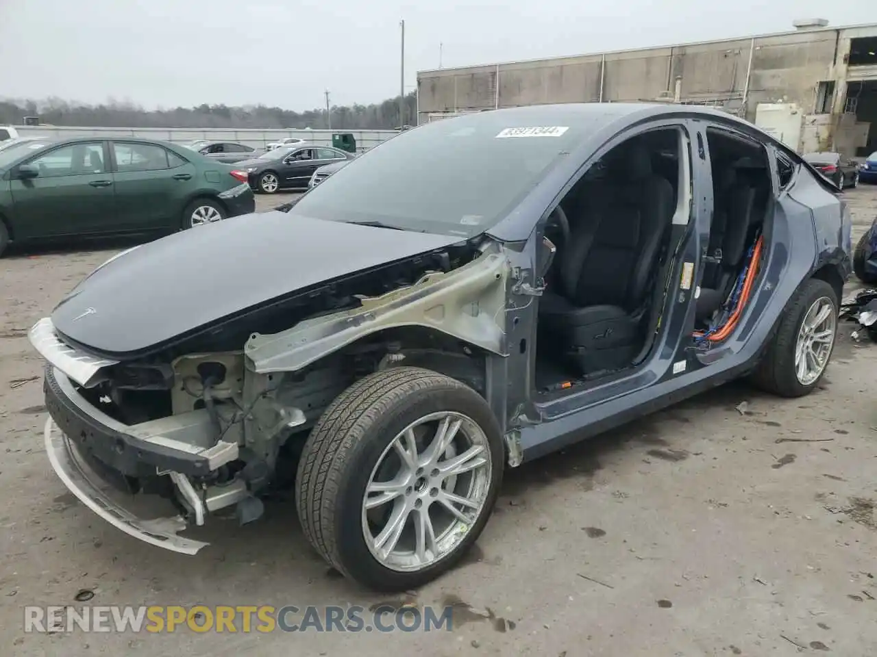 1 fotografías del automóvil dañado 7SAYGDEE7PF611264 TESLA MODEL Y 2023