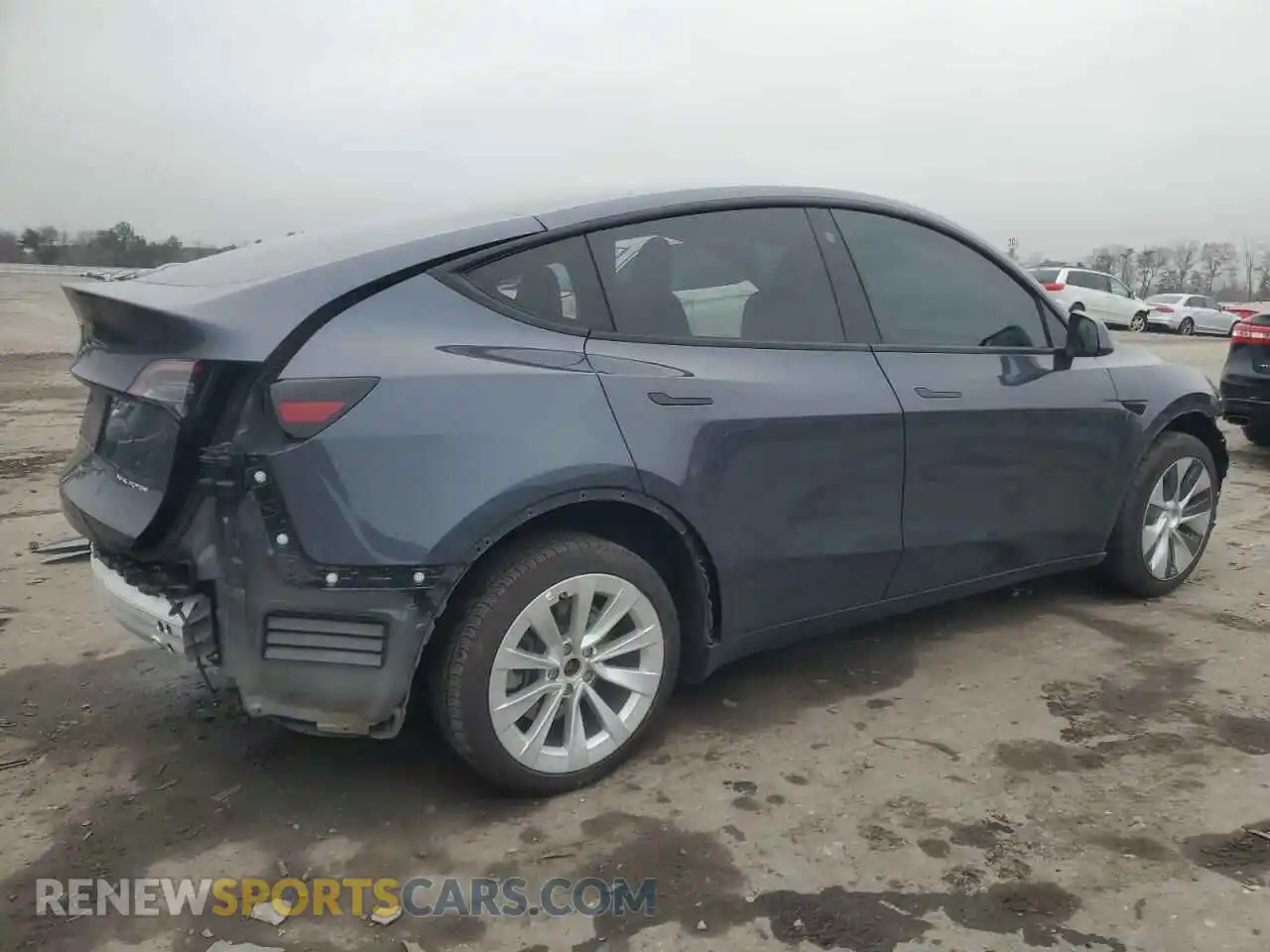3 fotografías del automóvil dañado 7SAYGDEE7PF611264 TESLA MODEL Y 2023