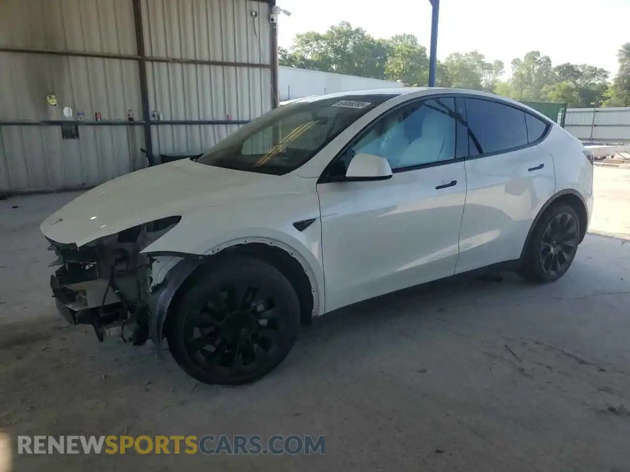 1 Фотография поврежденного автомобиля 7SAYGDEE7PF614925 TESLA MODEL Y 2023