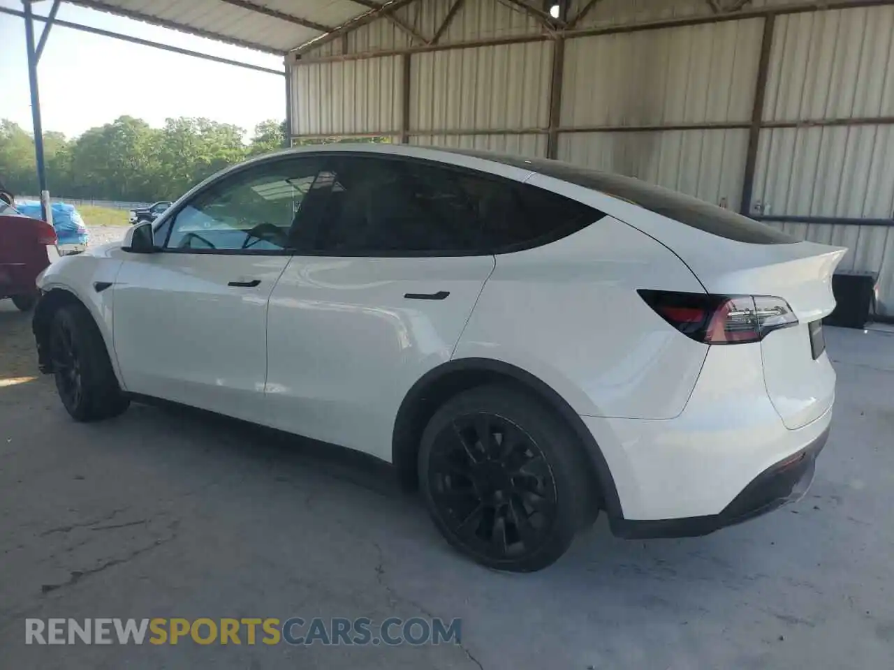 2 Фотография поврежденного автомобиля 7SAYGDEE7PF614925 TESLA MODEL Y 2023