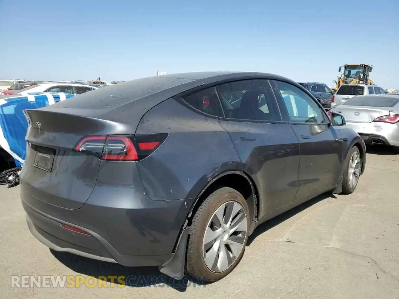 3 Photograph of a damaged car 7SAYGDEE7PF632857 TESLA MODEL Y 2023
