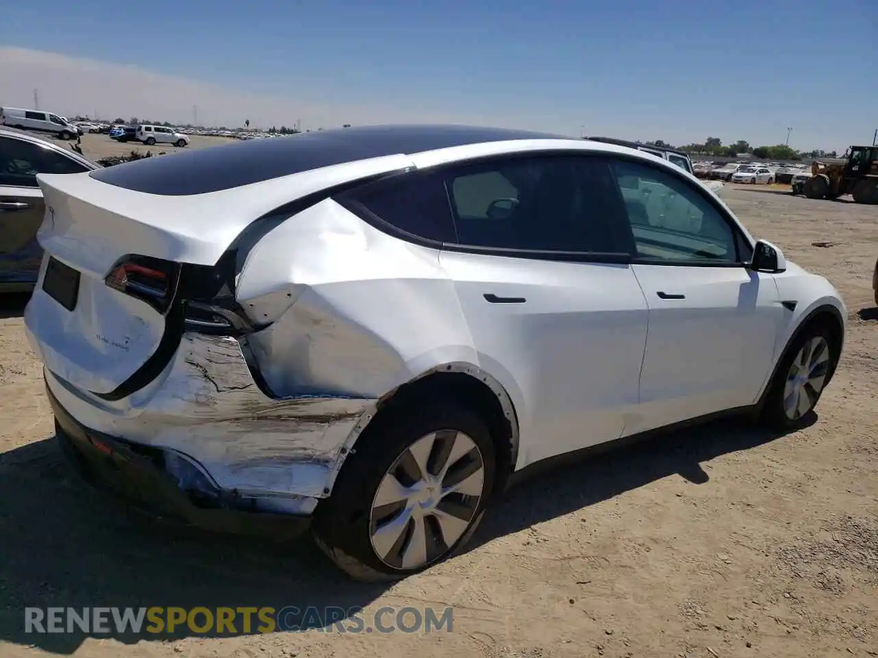 3 Photograph of a damaged car 7SAYGDEE7PF675451 TESLA MODEL Y 2023