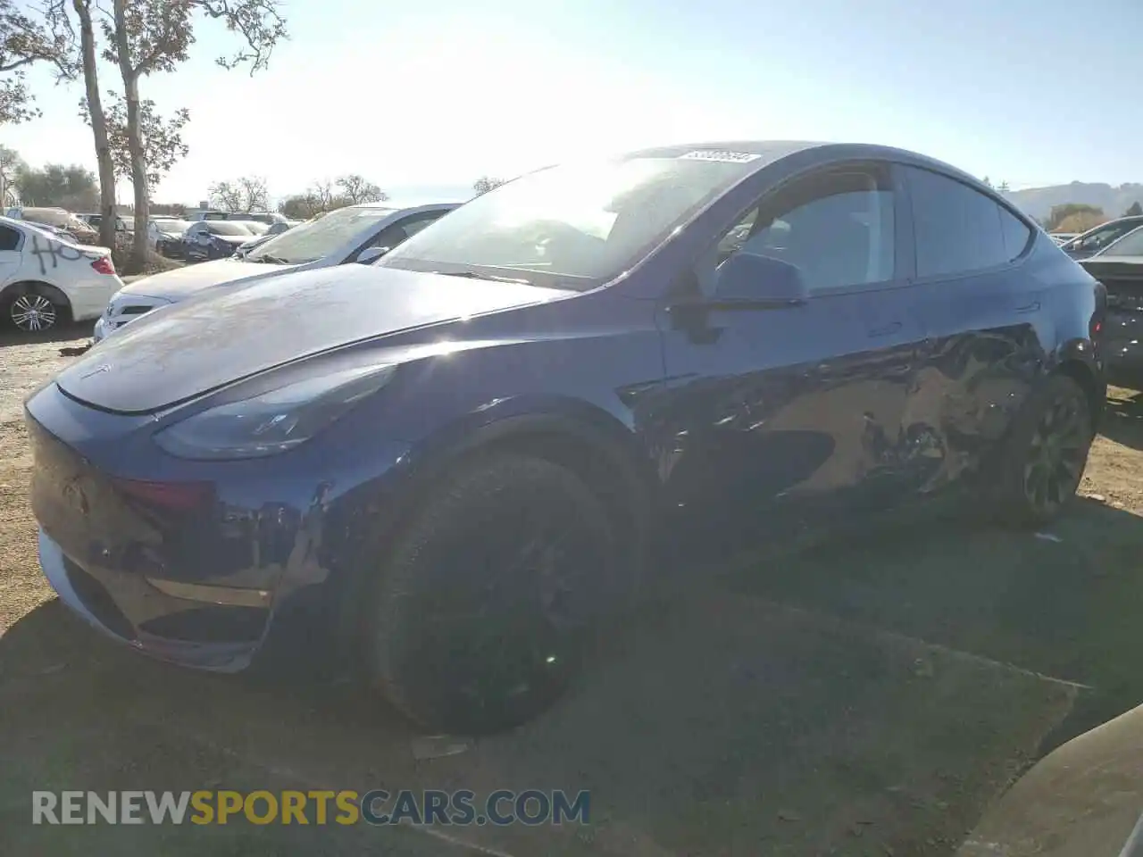 1 Photograph of a damaged car 7SAYGDEE7PF676678 TESLA MODEL Y 2023
