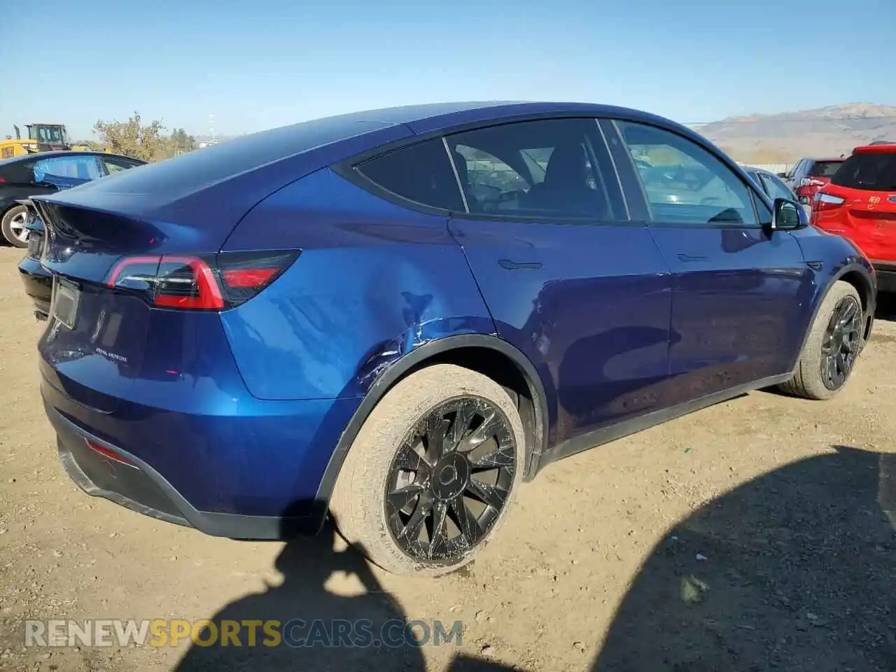 3 Photograph of a damaged car 7SAYGDEE7PF676678 TESLA MODEL Y 2023