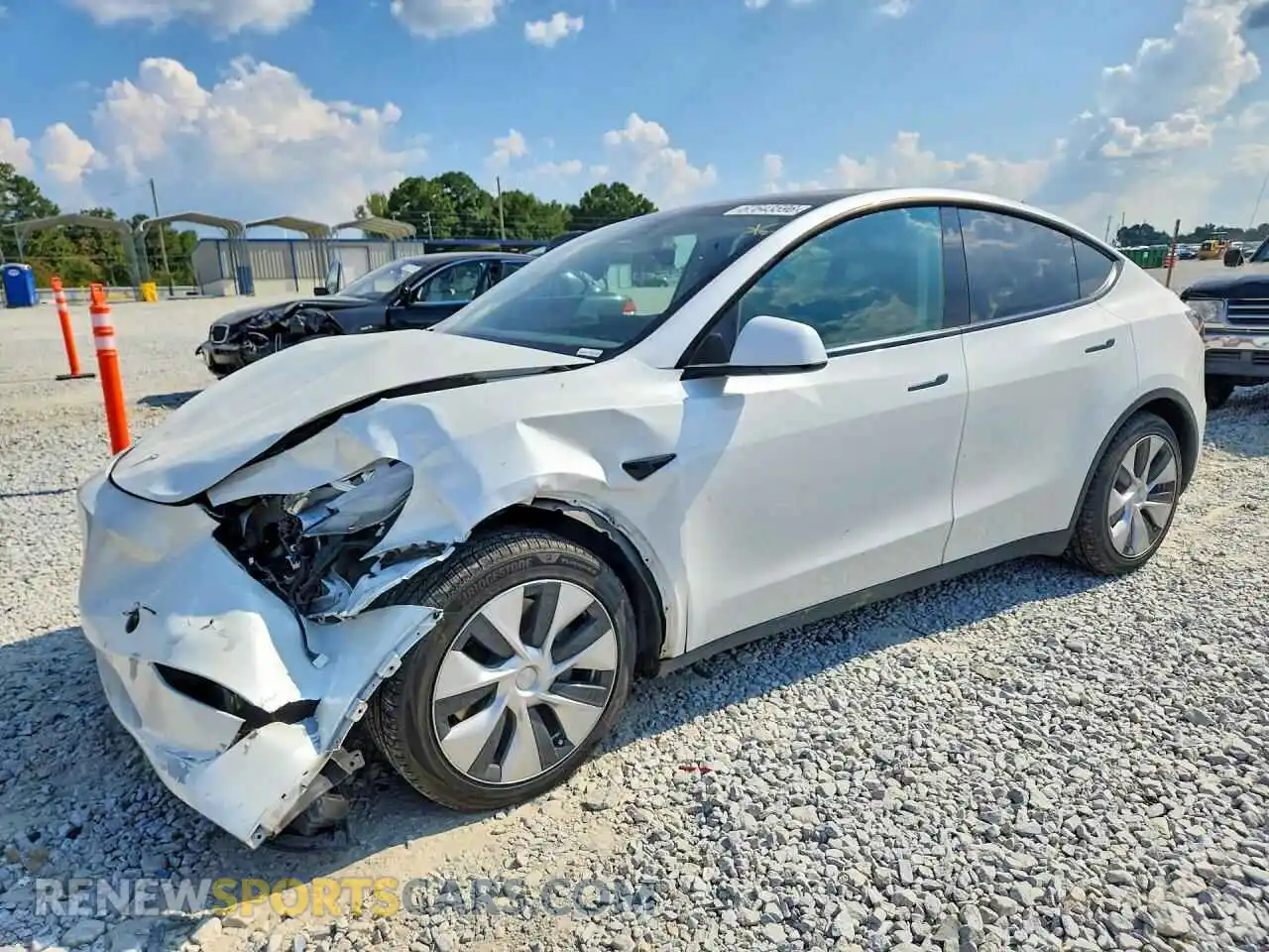 1 fotografías del automóvil dañado 7SAYGDEE7PF686367 TESLA MODEL Y 2023