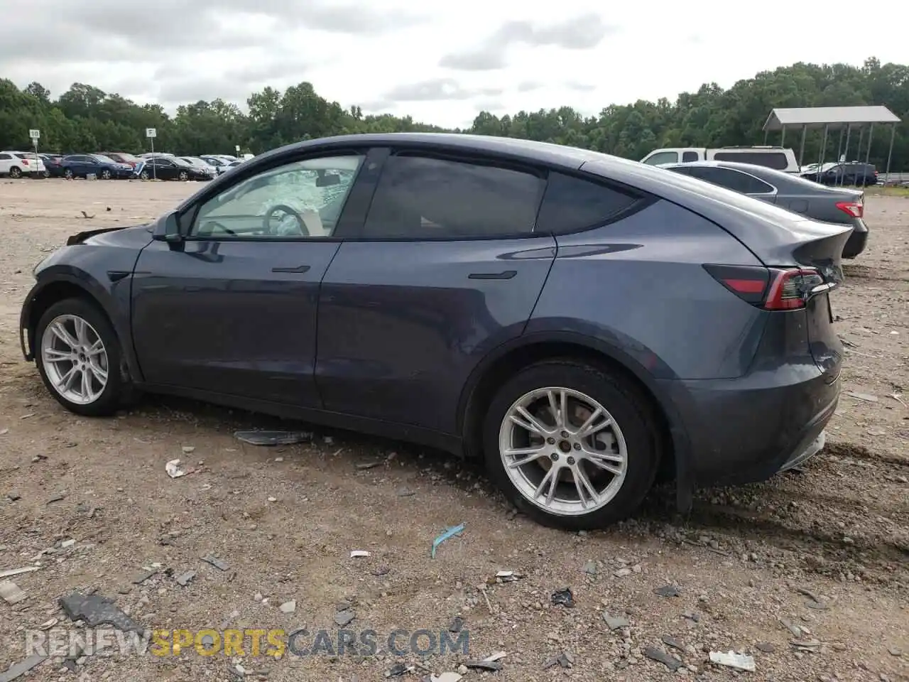 2 Photograph of a damaged car 7SAYGDEE7PF700526 TESLA MODEL Y 2023