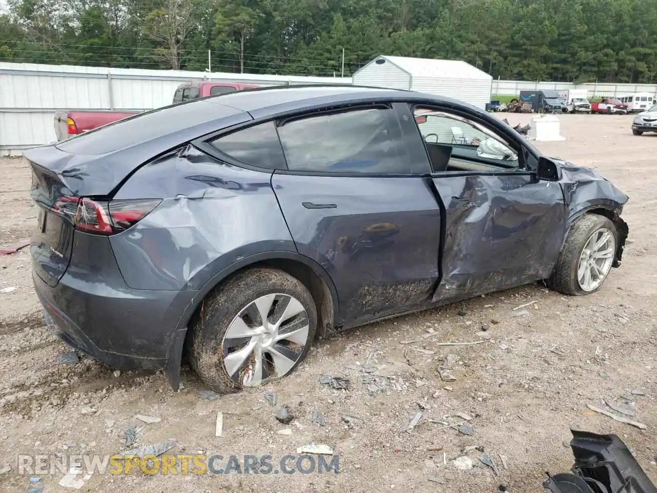 3 Photograph of a damaged car 7SAYGDEE7PF700526 TESLA MODEL Y 2023