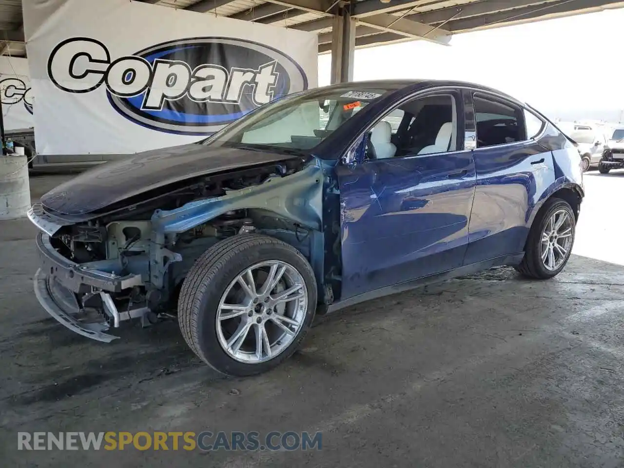 1 Photograph of a damaged car 7SAYGDEE7PF713115 TESLA MODEL Y 2023