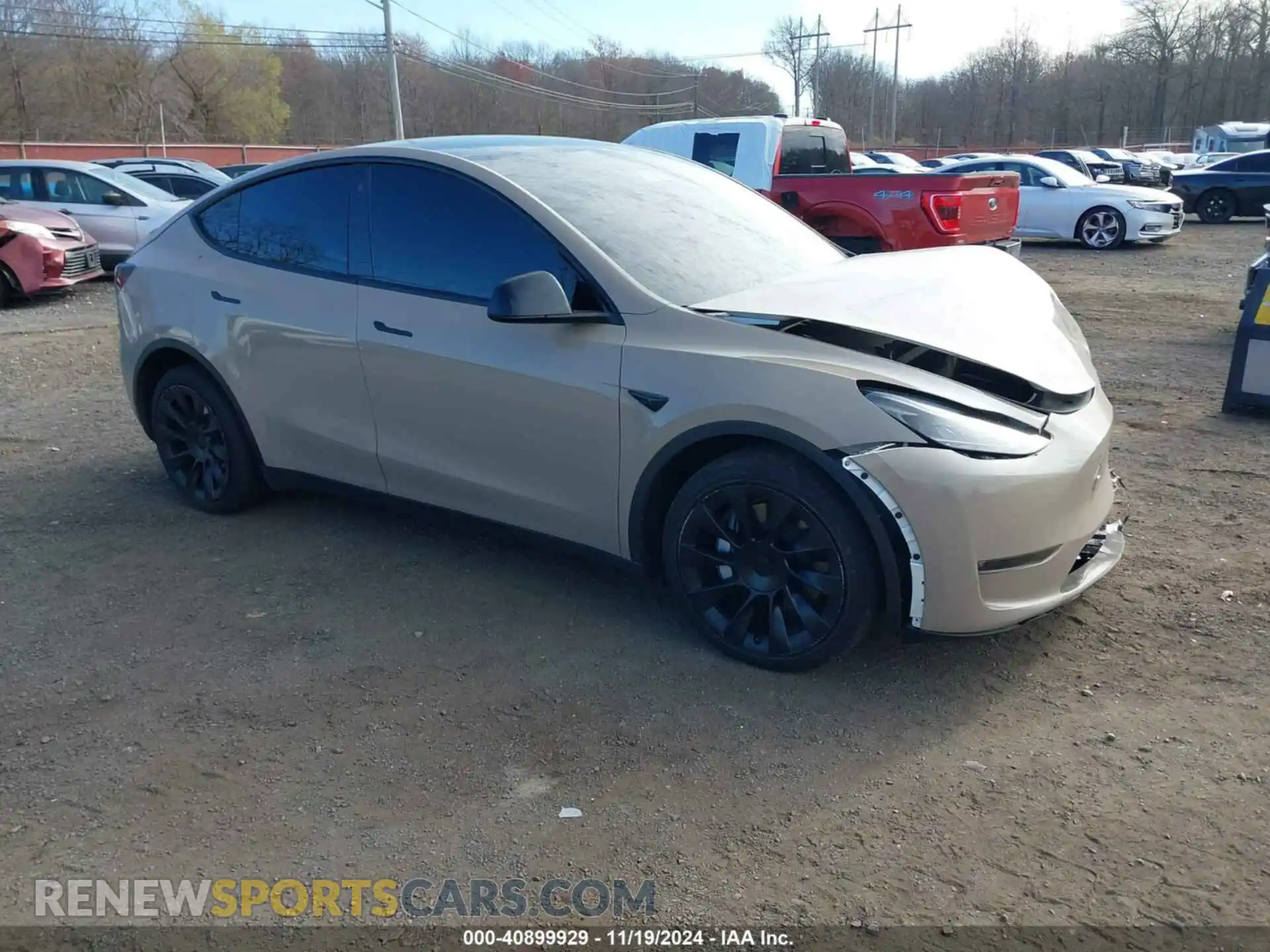 1 fotografías del automóvil dañado 7SAYGDEE7PF746437 TESLA MODEL Y 2023