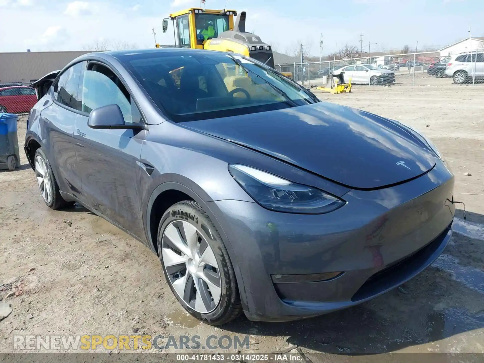 1 Photograph of a damaged car 7SAYGDEE7PF755980 TESLA MODEL Y 2023