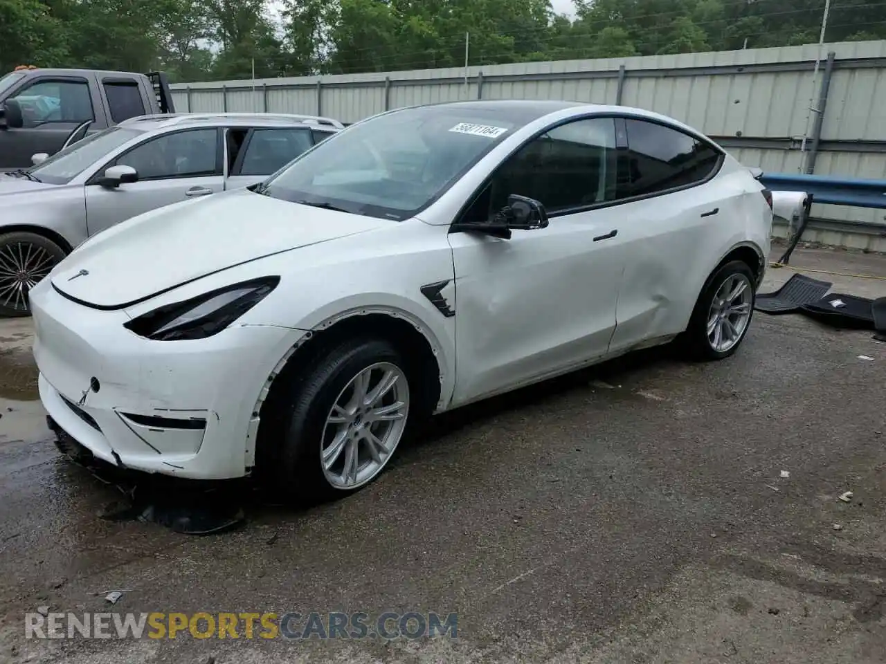 1 fotografías del automóvil dañado 7SAYGDEE7PF759687 TESLA MODEL Y 2023