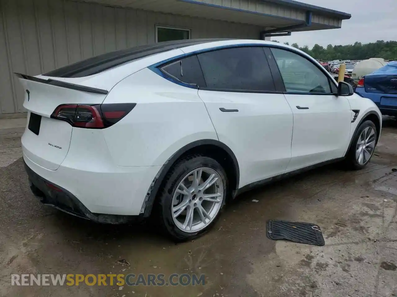 3 fotografías del automóvil dañado 7SAYGDEE7PF759687 TESLA MODEL Y 2023