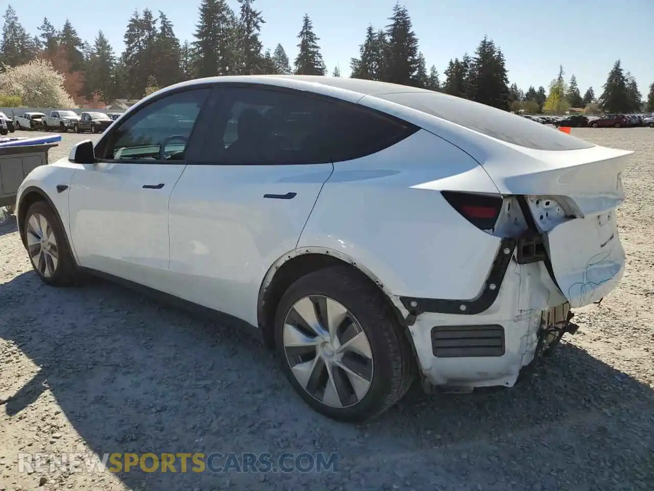 2 Photograph of a damaged car 7SAYGDEE7PF788932 TESLA MODEL Y 2023