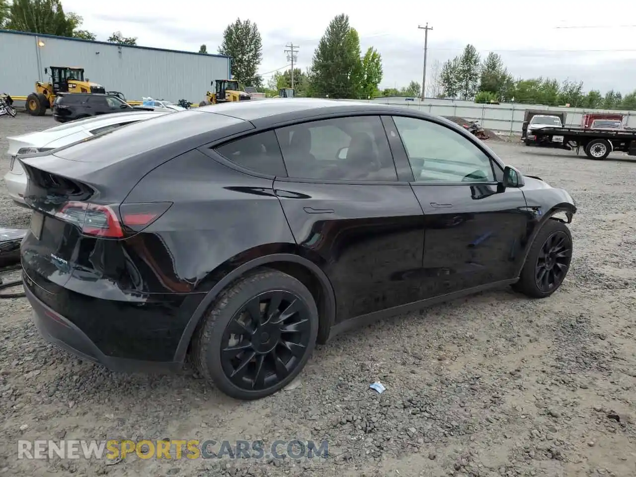 3 Photograph of a damaged car 7SAYGDEE7PF803428 TESLA MODEL Y 2023