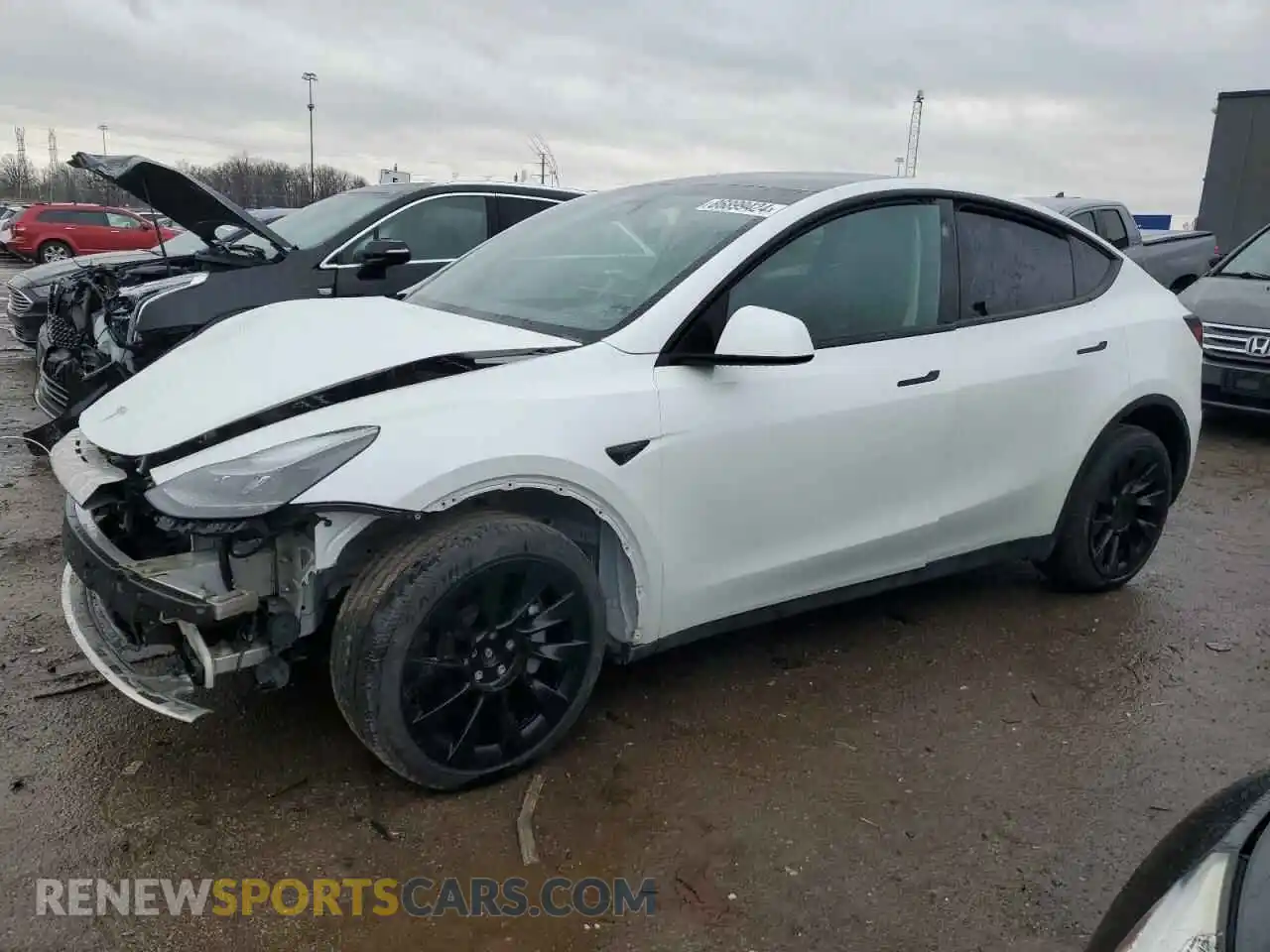 1 Photograph of a damaged car 7SAYGDEE7PF804255 TESLA MODEL Y 2023