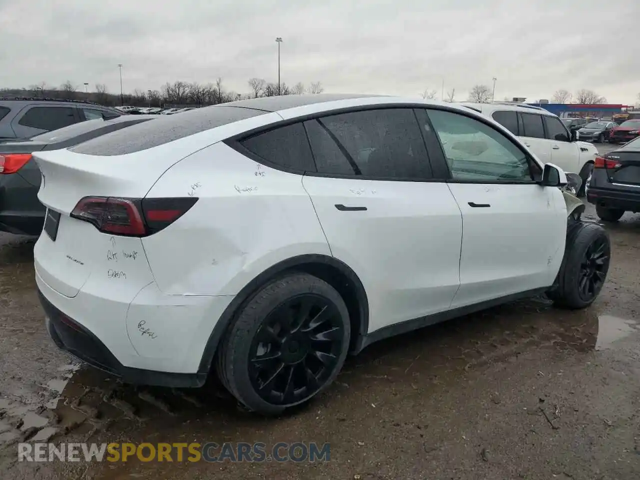 3 Photograph of a damaged car 7SAYGDEE7PF804255 TESLA MODEL Y 2023