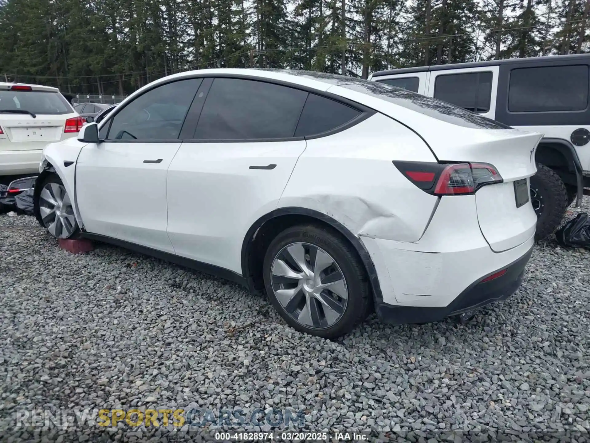 3 Photograph of a damaged car 7SAYGDEE7PF809164 TESLA MODEL Y 2023